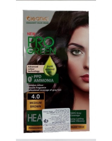 رنگ مو زنانه بدون آمونیاک کلینیک - Cleanic